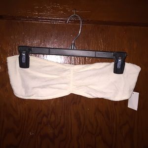 Mudd white lace bandeau